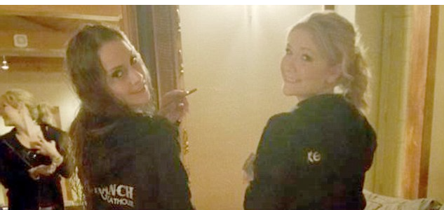 Monica Monroe and Ryder Cherry