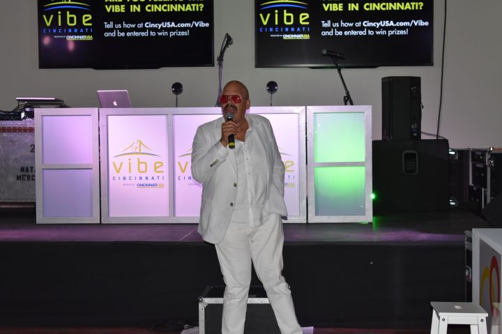 Tom Joyner at the Cincinnati Music Festival