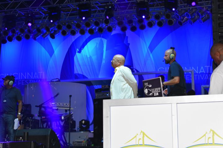 Tom Joyner at the Cincinnati Music Festival