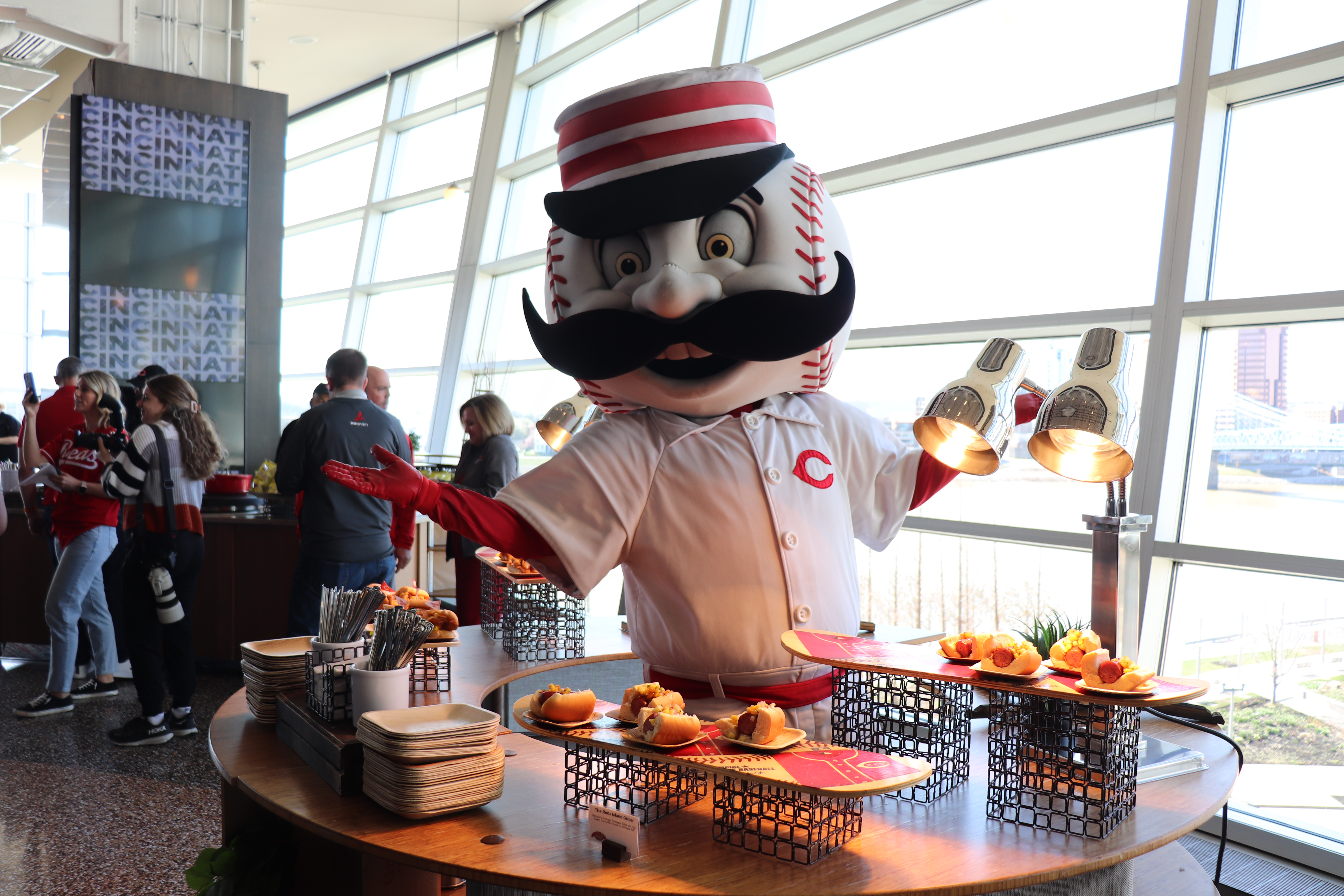 2025 Cincinnati Reds Menu Tasting at Great American Ball Park
